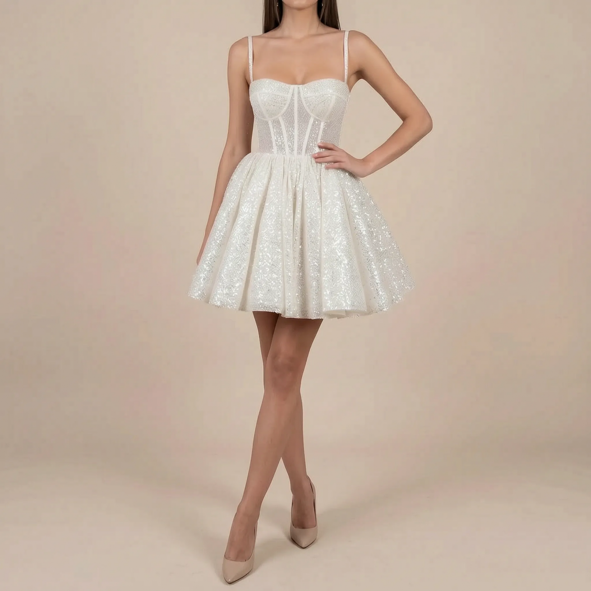 Zyrena | Kurzes Festliches Cocktailkleid